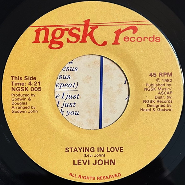 Album herunterladen Levi John - Stayg In Love Help Me Pass The Time