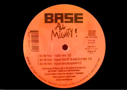 last ned album Base All Mighty! - Aint No Party