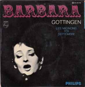 Barbara (5) - Gottingen album cover
