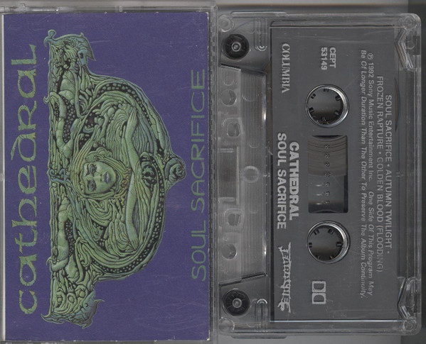 90sCATHEDRAL【XL】Soul Sacrifice 1993 euro