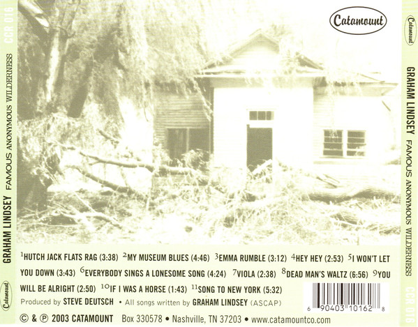 descargar álbum Download Graham Lindsey - Famous Anonymous Wilderness album