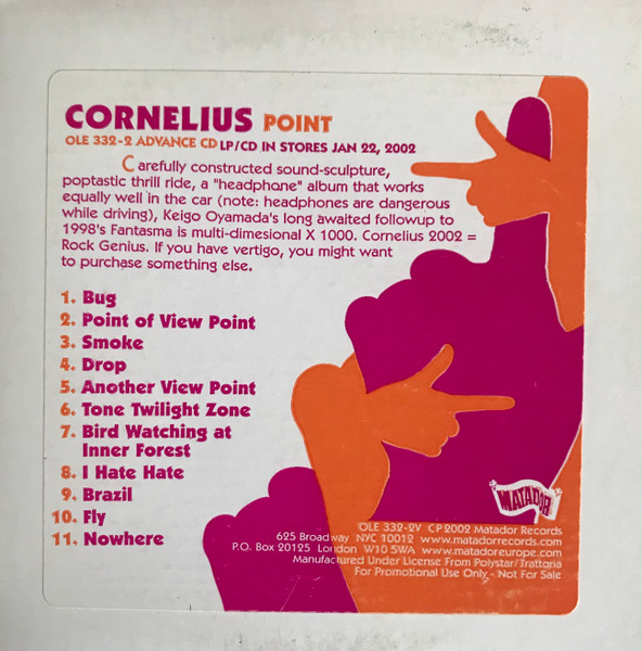 Cornelius – Point (2001, Vinyl) - Discogs