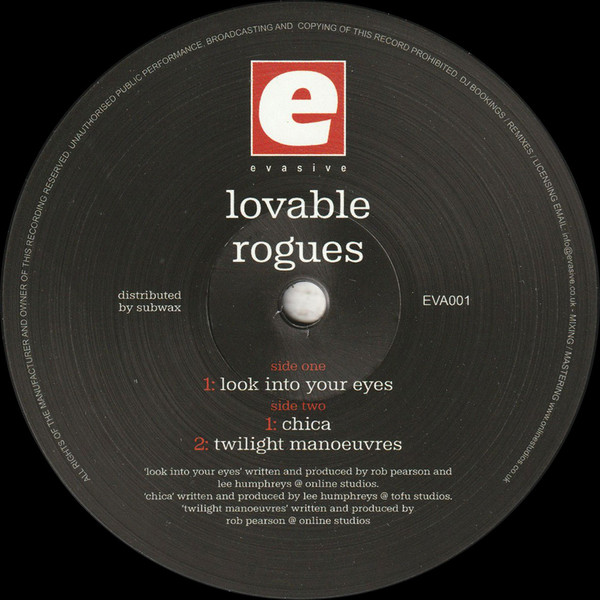 Lovable Rogues – Look Into Your Eyes / Chica / Twilight Manouvres