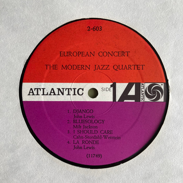 The Modern Jazz Quartet - European Concert | Releases | Discogs