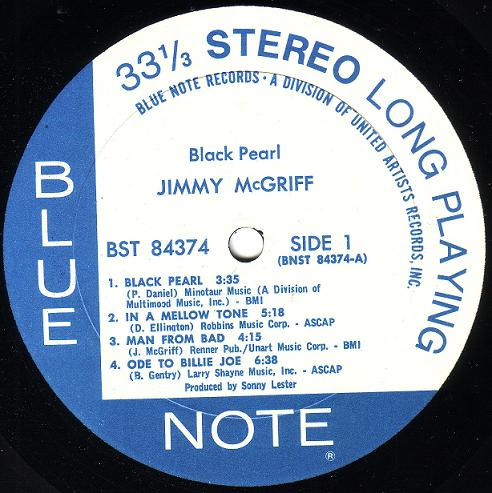 Jimmy McGriff – Black Pearl (1971, Vinyl) - Discogs