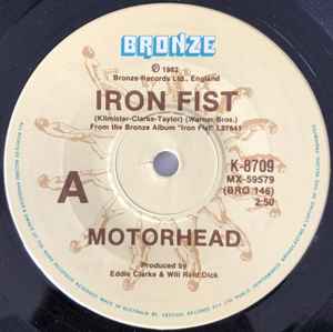 Motörhead - Iron Fist album cover
