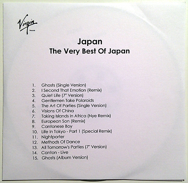 Japan – The Very Best Of (2006, DVD) - Discogs