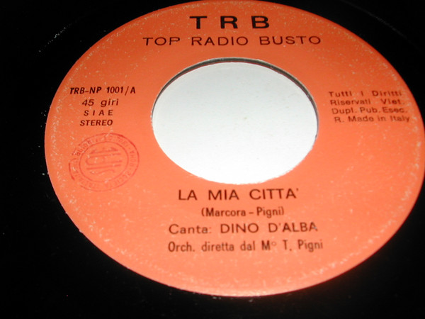 télécharger l'album Dino D'Alba - La Mia Città Tip Tap