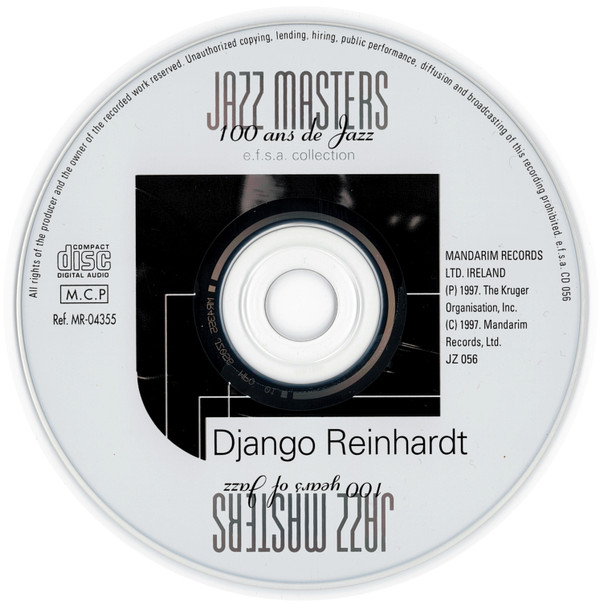 baixar álbum Django Reinhardt - Jazz Masters 100 Ans De Jazz