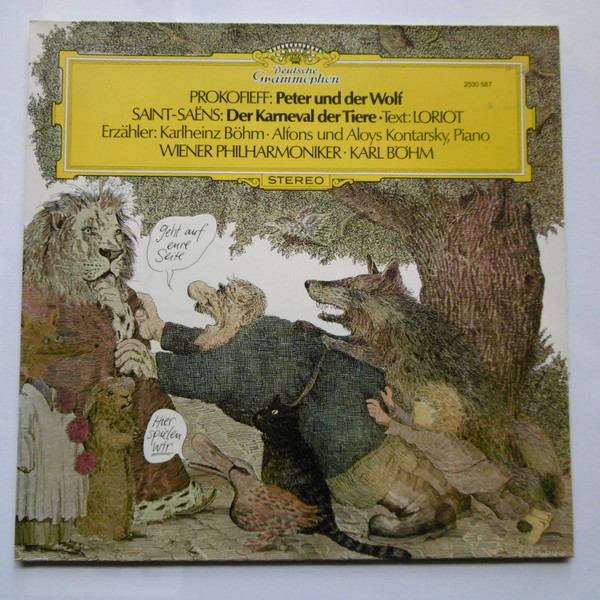 Saint-Saëns / Mozart, Alfons & Aloys Kontarsky - Orquestra Filarmônica de  Viena - Karl Böhm – O Carnaval Dos Animais / Serenata Em Sol maior (Vinyl)  - Discogs