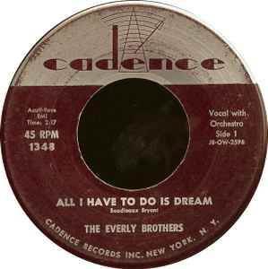 All I Have To Do Is Dream / Claudette - The Everly Brothers