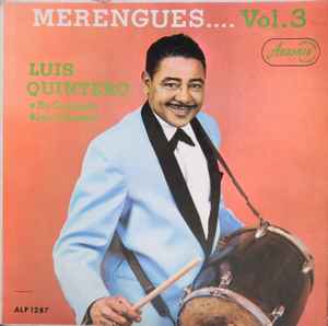 Luis Quintero Y Su Conjunto Alma Cibaeña - Merengues.... Vol. 3 album cover