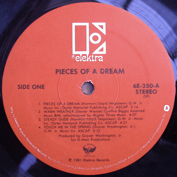 Pieces Of A Dream - Pieces Of A Dream | Elektra (6E-350) - 3