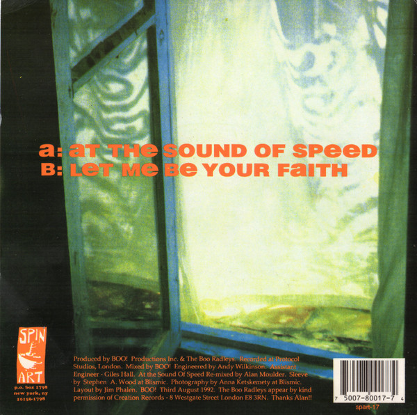 lataa albumi The Boo Radleys - At The Sound Of Speed