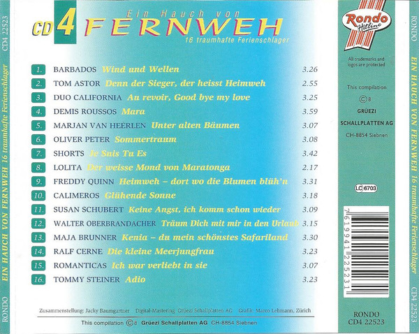 ladda ner album Various - Ein Hauch von Fernweh