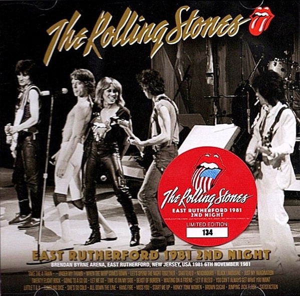 The Rolling Stones – New Jersey 1981 2nd Night (2013, CD) - Discogs