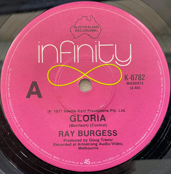 Album herunterladen Ray Burgess - Gloria