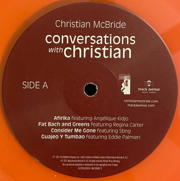 Christian McBride – Conversations With Christian (2022, Orange