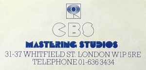 CBS Studios, London on Discogs