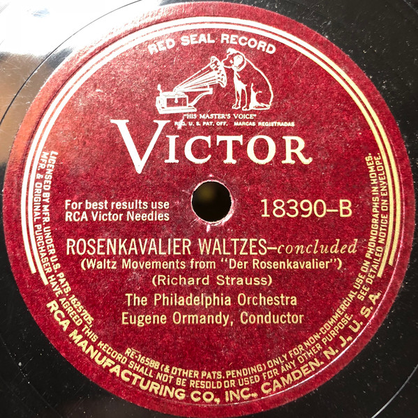 baixar álbum The Philadelphia Orchestra, Eugene Ormandy - Rosenkavalier Waltzes