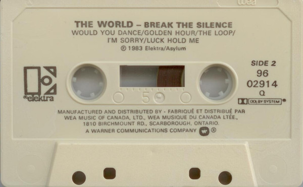 last ned album The World - Break The Silence