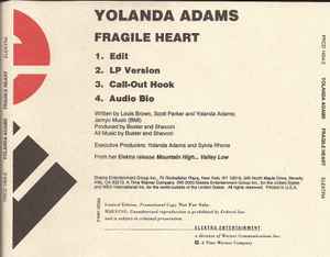 Yolanda Adams - Fragile Heart album cover