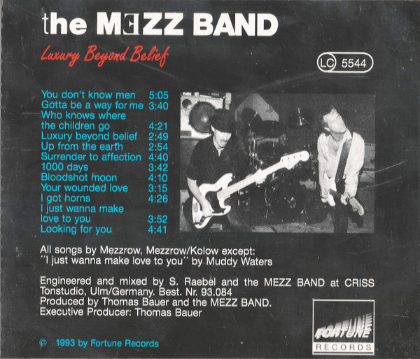 lataa albumi The Mezz Band - Luxury Beyond Belief