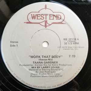 Taana Gardner - Work That Body album cover