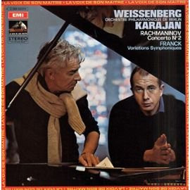 Album herunterladen Rachmaninov ' Franck Weissenberg Karajan Orchestre Philharmonique De Berlin - Concerto No 2 Variations Symphoniques