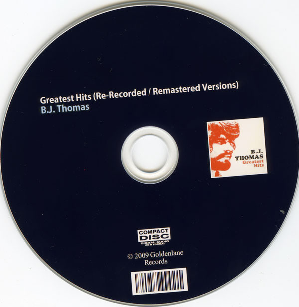 baixar álbum BJ Thomas - Greatest Hits Re Recorded Remastered Versions