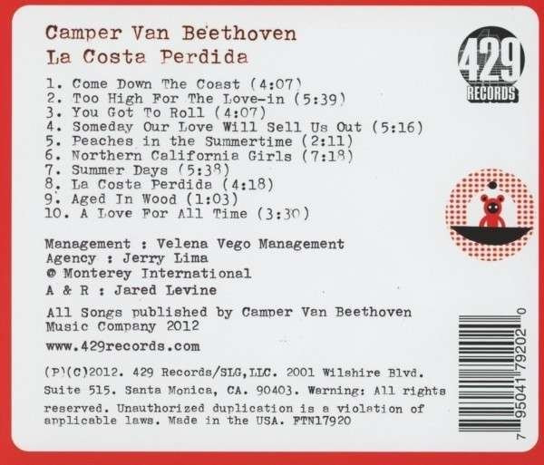 Album herunterladen Camper Van Beethoven - La Costa Perdida