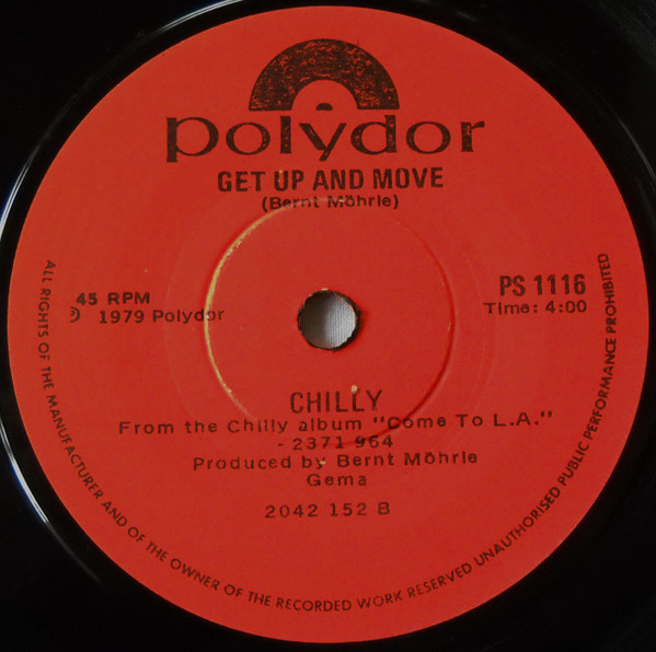 ladda ner album Chilly - Sunshine Of Your Love Get Up And Move