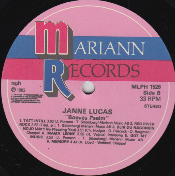 télécharger l'album Janne Lucas - Boeves Psalm