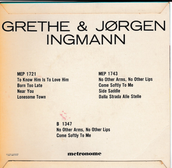 last ned album Grethe & Jørgen Ingmann's Quintet - Mustapha