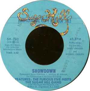 The Furious Five Meets The Sugar Hill Gang – Showdown (1981, Vinyl