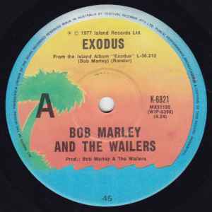 Bob Marley & The Wailers - Exodus album cover