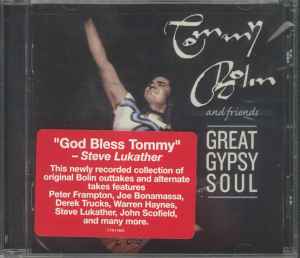 Tommy Bolin - Great Gypsy Soul album cover