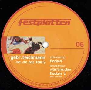 Gebr. Teichmann - We Are One Family Album-Cover