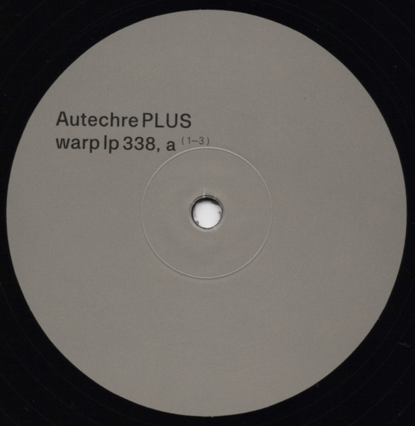 Autechre - PLUS | Warp Records (warp lp 338) - 5
