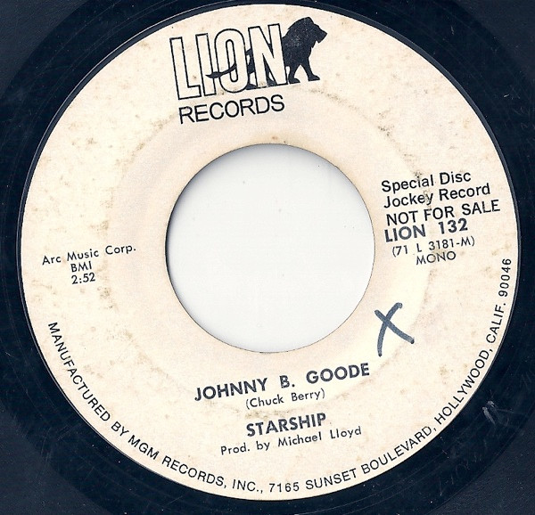 descargar álbum Starship - Johnny B Goode