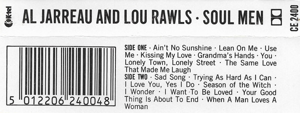descargar álbum Al Jarreau And Lou Rawls - Soul Men
