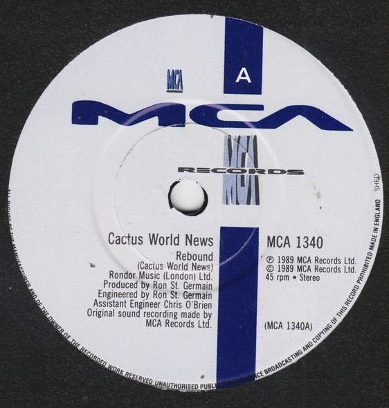 last ned album Cactus World News - Rebound