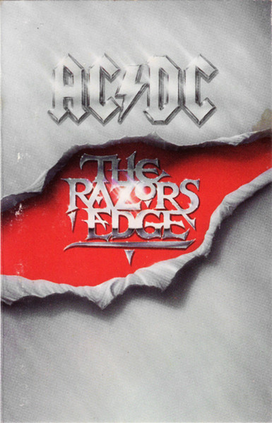 AC/DC – The Razors Edge (1990, SR, Dolby HX Pro, Cassette 