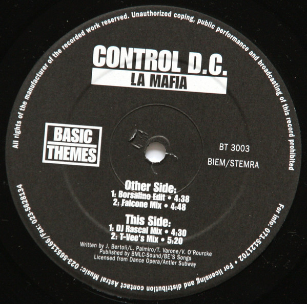 Control D.C.* – La Mafia