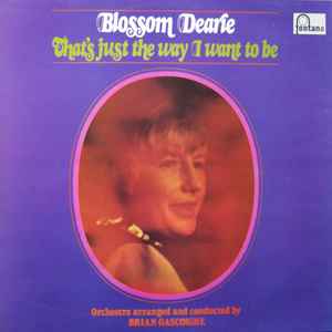 Blossom Dearie - That's Just The Way I Want To Be album cover