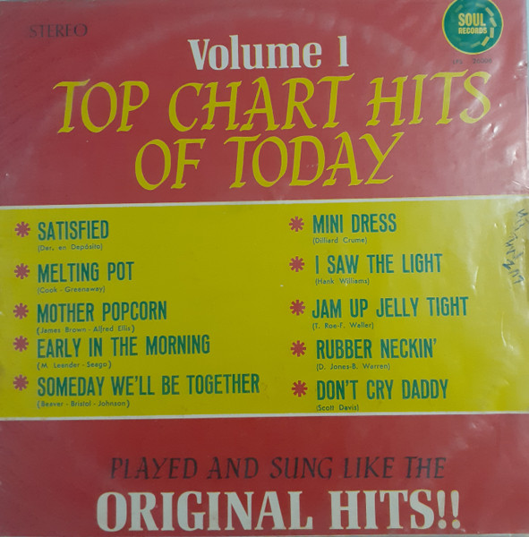 Top Chart Hits Of Today, Volume 1 (Vinyl) - Discogs