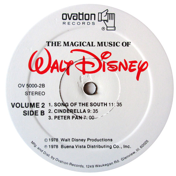 The Magical Music Of Walt Disney (1978, Vinyl) - Discogs