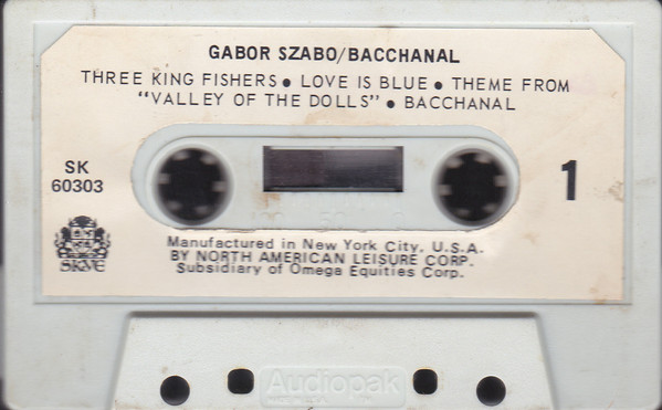 Gabor Szabo – Bacchanal (1968, Gatefold, Capitol Records Pressing 