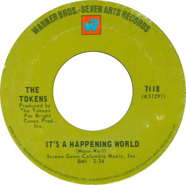 last ned album The Tokens - Its A Happening World Portrait Of My Love