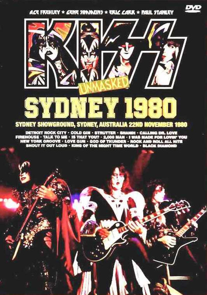 Kiss Sydney 1980 2024 DVD Discogs